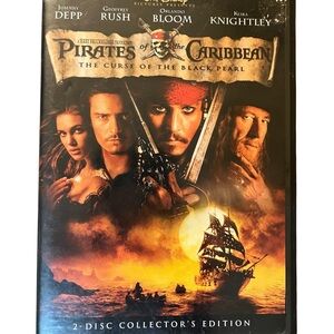 🎬📀”Pirates of the Caribbean: Black Pearl” (2–Disc) ((LIKE NEW))📀🎬